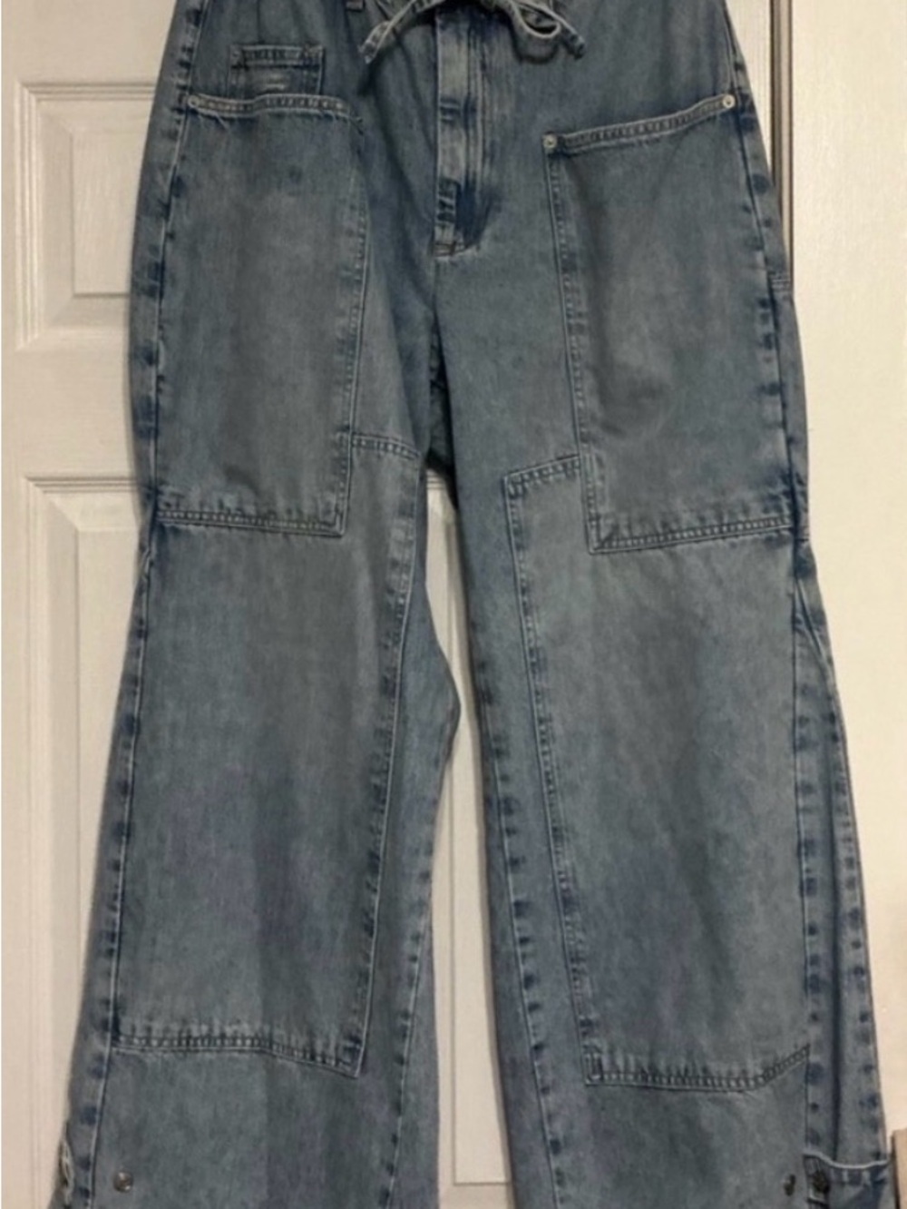 FREE PEOPLE
X We The Free Curvy Outlaw Wide Leg Pants NWT